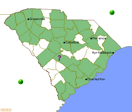 South Carolina Letterboxes